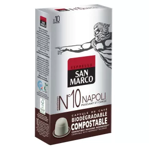 Capsules de café Napoli X10 - SAN MARCO