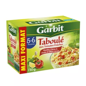 Taboulé aux Tomate Fraîches, 730g - GARBIT