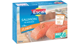 Pavés de saumon de Norvège 2x250g - ESCAL