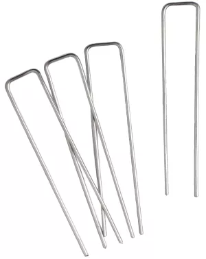 20 Petites Agrafes Metalliques