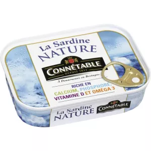 Sardine Nature 95g - Connetable