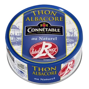 Thon Albacore au Naturel, 112g - CONNÉTABLE