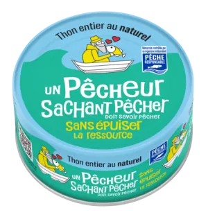 Thon Entier au Naturel 140g - UN PECHEUR SACHANT PECHER