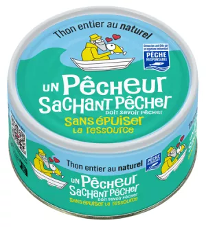 Thon Entier au Naturel 93g - UN PECHEUR SACHANT PECHER