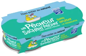 Thon Entier au Naturel 2x112g - UN PECHEUR SACHANT PECHER
