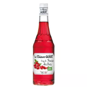 Sirop Fraise des bois 70cl - LA MAISON GUIOT
