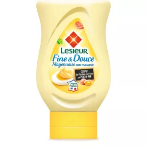 Mayonnaise fine et douce sans moutarde 220g - LESIEUR