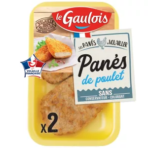 Panés de Poulet, 200g - LE GAULOIS