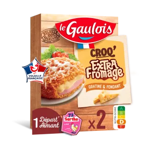 Croq Dinde Extra-fromage 200g