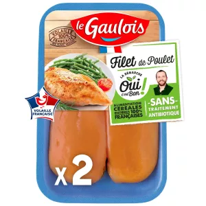 300g Filets Poulet Jaune Lg