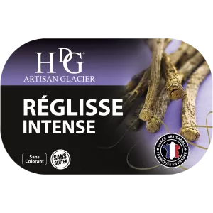 Glace Reglisse 487.5g - Histoires De Glaces