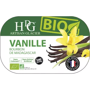 Sorvete de Baunilha Orgânico 487,5g - Histoires De Glaces