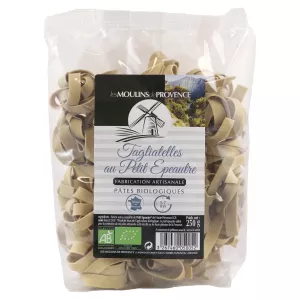 Pâtes au petit épeautre bio tagliatelles 250g - LES MOULINS DE PROVENCE
