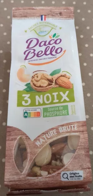 Mélange De 3 Noix 150g - Daco Bello