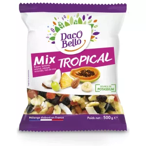 Fruits Secs Mélange Tropical, 500g - DACO BELLO