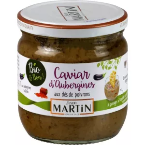 Caviar Auberg.poivron Bio 380g