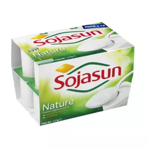 Yogur natural 12x100g - SOJASUN