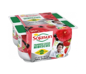 Yaourt Fruits Edition limité 4x100g - SOJASUN
