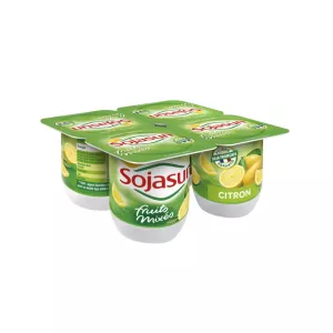 Yaourt citron 4x100g - SOJASUN