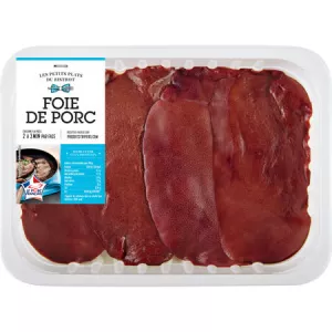 Foie de porc 480g -  LES PETITS PLATS DU BISTROT