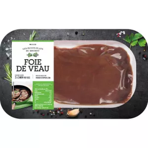 Foie de veau 130g - LES PETITS PLATS DU BISTROT - BIGARD
