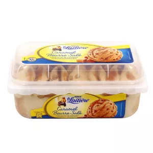 Glace caramel beurre salé 510g - LA LAITIÈRE