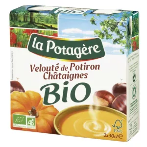 Velouté de potiron BIO 2x30cl - LA POTAGERE