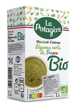 Mouliné d'Antan with Organic Green Vegetables 1l - LA POTAGERE