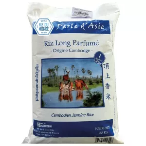 Riz Parfumé Cambodge Perle D’asie Antilope  20kg - RIZ DU MONDE