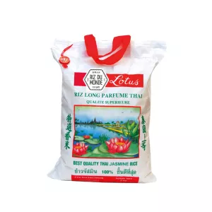 Riz Parfumé Thaï Lotus Pochée 5kg - RIZ DU MONDE