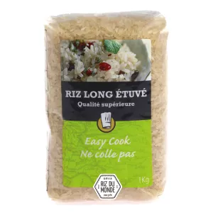 Riz étuvé Indica  1kg - RIZ DU MONDE