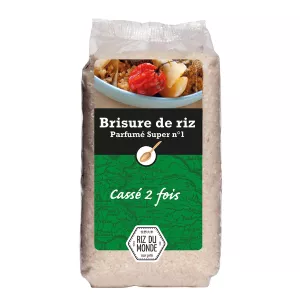 Brisure De Riz Parfumé Thaï Super N°1 Cassé 2 Fois 1kg - RIZ DU MONDE