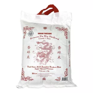 Brisure De Riz Parfumé Thaï Super Spécial Cassé 1 Fois 5kg - RIZ DU MONDE