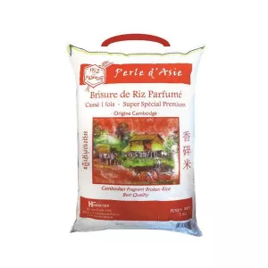 Brisure De Riz Parfumé Cambodge Premium Cassé 1 Fois 5kg - RIZ DU MONDE