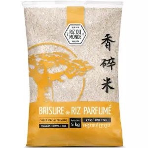 Brisure De Riz Parfume 5kg Cassé Une Fois - RIZ DU MONDE