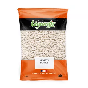 Lingots Blancs 5kg - LÉGUMOR