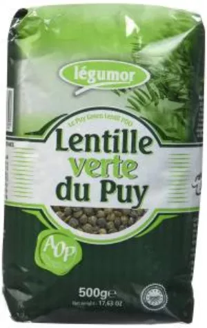 Grüne Linsen aus Puy 500g - Legumor