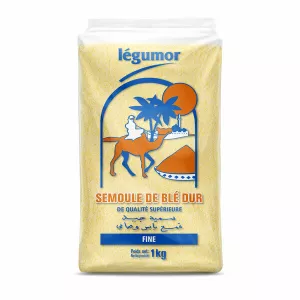 Semoule De Blé Fine 1kg - LÉGUMOR