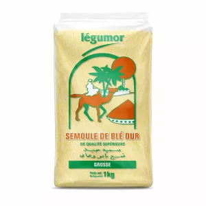 Semoule De Blé Grosse 1kg - LÉGUMOR