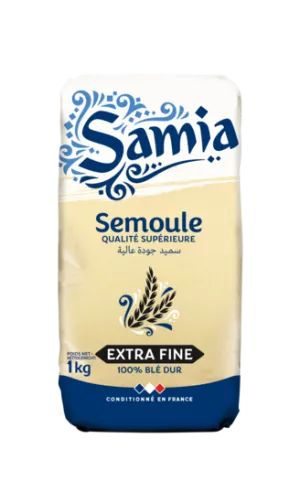 Semoule Ble Extra Fine 1kg - SAMIA