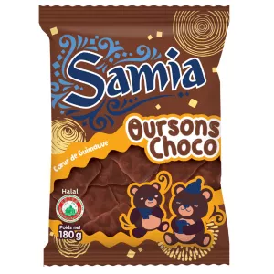 Oursons Chocolat Samia 180g