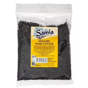 Sesame Noir Entier 100g - SAMIA