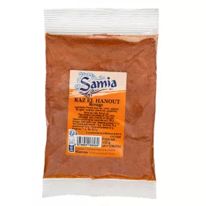 Raz El Hanout Rouge 100g - SAMIA