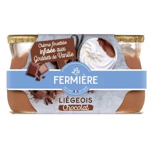 2x120g Liegeois Choco Fermiere