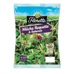Salada de rúcula e beterraba .175g - FLORETTE