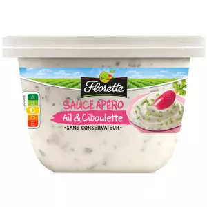 Sauce Apero Ail Ciboulette 175