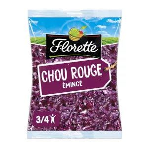 Chou Rouge Emincé 250g - Florette