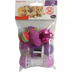 Assortiment de 7 jouets pour chat - AIME