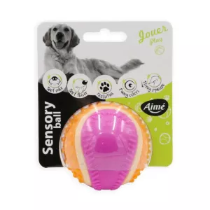 Jouet pour chien balle de 6cm de diamètre - AIME