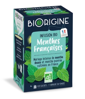 Bio-Französischer Minzaufguss, 50 g, BioRIGINE